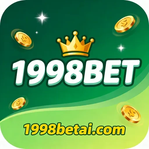 Novo logo da 1998 bet